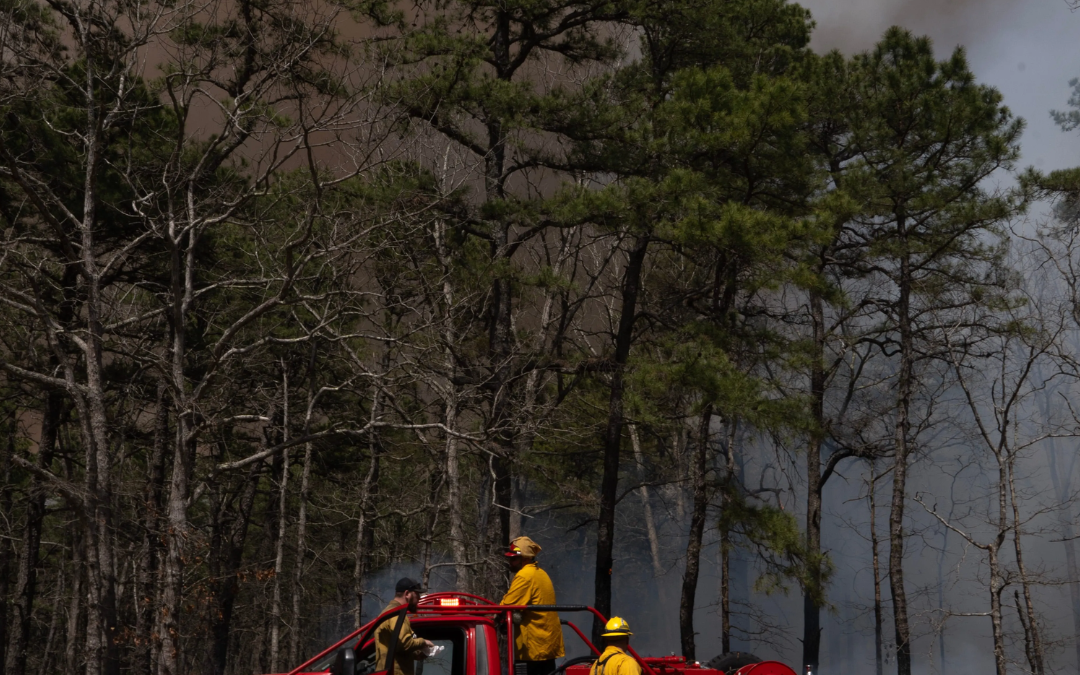 NJ wildfire risk remains high amid Garden State Parkway fire